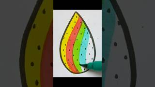 easy drop drawing 💧 art ytshorts satisfying creative [upl. by Cynth]