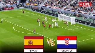 🔴EN VIVO ESPAÑA vs CROACIA I I Efootball Pes 2021 GAMEPLAY [upl. by Iridis899]