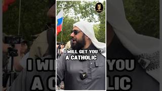 😂 Muslim Exposes Christian Karen’s Ignorance  Sh Mohammed  Speakers Corner [upl. by Sutsuj]