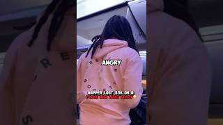 Rapper Lost 5000 on a Plane And Went CRAZY😳 [upl. by Svetlana361]