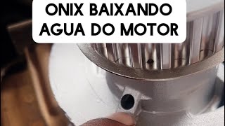 Ônix sumindo água do radiador revisao radiador motor bomba adtivo aguecimento oficina [upl. by Nezam]