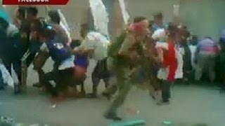 Video kung saan makikitang ginawang human shield ng MNLF ang ilang sibilyan kumalat sa social media [upl. by Dyna]