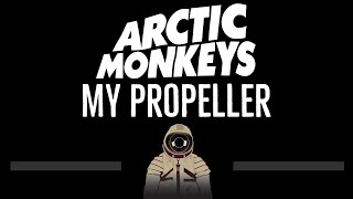 Arctic Monkeys • My Propeller CC 🎤 Karaoke Instrumental Lyrics [upl. by Iana]