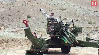 Kargil Vijay Diwas  Watch Bofors in action and how soldiers are trained for Kargil like war [upl. by Weld]