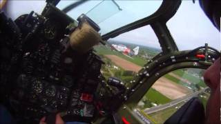 P63 Kingcobra  Legacy Flight Museums Fly In [upl. by Biagio]