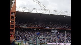 17116  Support before and during the match of Sampdoria Genoa – Chievo Verona 29102017 [upl. by Grega]