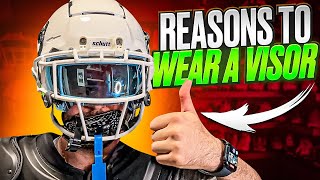 Why You SHOULD Wear a Football Visor [upl. by Nicram]