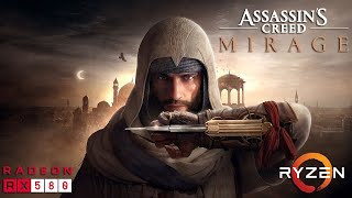 Assassins Creed Mirage  RX 580  All Settings Tested ubisoftpartner ad [upl. by Aniled]