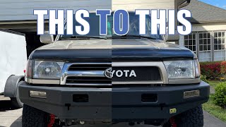 3rd Gen Toyota 4Runner Mesh Grill  Satoshi Mod [upl. by Anuska420]