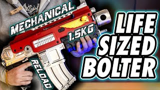 Who Wants NERF BOLTERS now 3DPrinted WARHAMMER 40K Bolt Rifle [upl. by True677]