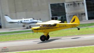 Piper Cherokee Ano1968P68R VulcanairCorisco TurboSavage CubRaro [upl. by Grimaud]