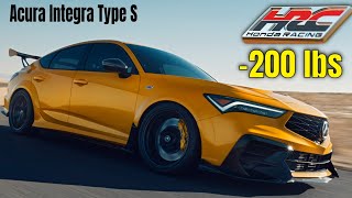 Acura Integra Type S HRC Prototype 200 Pounds Lighter [upl. by Lathan]