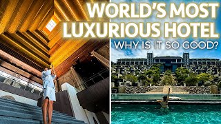 How LUXURIOUS is the WORLDS BEST Hotel  Full Tour of Apurva Kempinski Bali [upl. by Kallman335]