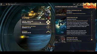 Warframe Stephano Uranus Mission Sabotage level 6580 [upl. by Feltie330]