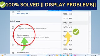 How To Fix Screen Resolution Problem Windows 11 4 WAYS 2024 [upl. by Macomber]