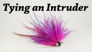 How to Tie an Intruder 4K Video  Steelhead Fly Tying [upl. by Hazrit]