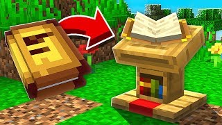 10 SECRETS SUR LES PUPITRES DANS MINECRAFT [upl. by Hartwell743]