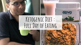 What My Husband Eats In A Day on the Keto Diet  Keto Diet Full Day of Eating  Indian  Saloni [upl. by Erdna]