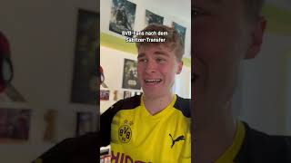 DortmundFans nach dem SabitzerTransfer bvb dortmund fcbayern münchen fussball bundesliga [upl. by Anerbes]