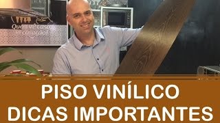 PISOS VINÍLICOS Dicas Importantes e Perguntas Respondidas [upl. by Harv930]