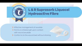 LampR Suprasorb Liquacel Hydroactive Fibre Dressing [upl. by Payne194]