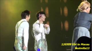 【Donghae Fancam】120309 SS4 in Macau Super junior 〜DOREMI〜 [upl. by Ashla80]