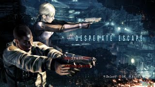 RE5 DLC  Desperate Escape  Jill and Josh [upl. by Briana]