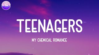 My Chemical Romance  Teenagers Lyric Video [upl. by Adlesirc]