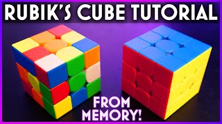 How to solve a Rubik’s cube  The Easiest tutorial  Part 1 [upl. by Annayoj]