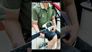 LiberLive C1 Stringless Guitar  Smart Accompaniment Electric Guitar [upl. by Eirtemed]