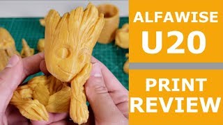 Alfawise U20 Review  Prints Inside the SD Card [upl. by Ilyak]