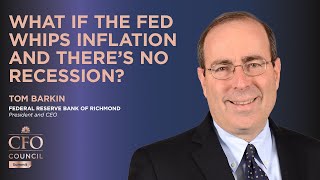 LIVE Richmond Feds Tom Barkin on the possibility of recession  CNBC CFO Council Summit — 112923 [upl. by Isla]