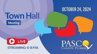 Pasco County Town Hall 102424 [upl. by Ivanah]