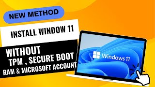 Installing Windows 11 On Unsupported Systems Without Tpm 20 And Secure Boot [upl. by Ruby865]