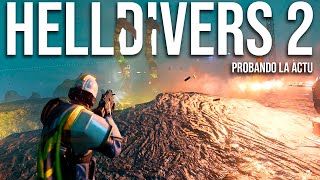 Primer contacto con la NUEVA ACTUALIZACION de HELLDIVERS 2  Escalation for Freedom [upl. by Atonsah]