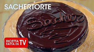 SACHERTORTE di Benedetta Rossi  Ricetta TV Fatto in Casa per Voi [upl. by Hagile]