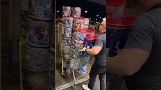 Walmart shopper trying to do it in one tripshorts [upl. by Tehcac]