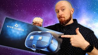 Vive Cosmos Setup Unboxing amp First Impressions [upl. by Nosreip]