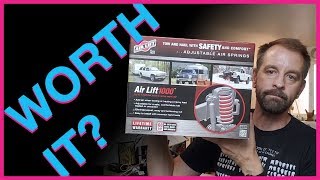 Air Lift 1000 Quick Review Will Air Bags Work for Overlanding [upl. by Latisha625]