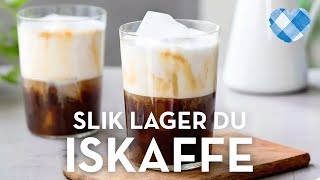 Iskaffe oppskrift  slik lager du det  TINE Kjøkken [upl. by Becky343]