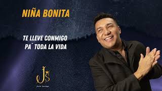 NIÑA BONITA  JUNIOR SANTIAGO Video Lyrics [upl. by Susejedairam]