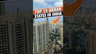 Top 10 Urban States in india 🇮🇳 india indiancity indianstate [upl. by Avlasor]