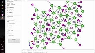 Tutorial of VESTA software for creating crystal structures [upl. by Benton]