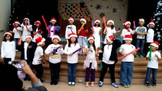 Jingle Bells Boomwhackers by my 3rd graders [upl. by Otero595]