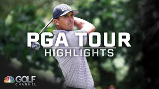 2024 Wyndham Championship Round 2  PGA Tour Highlights  Golf Channel [upl. by Lehar]