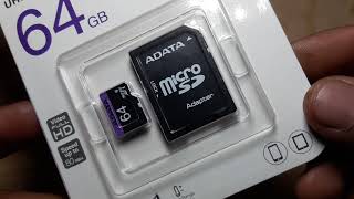 ADATA micro SD  64gb [upl. by Eselrahc]