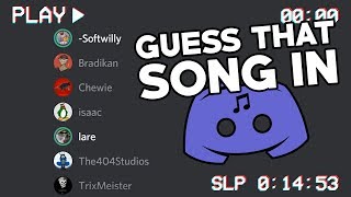 Guess That Song on Discord [upl. by Sebastien]