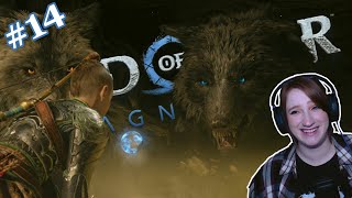 Chase the MOON  God of War Ragnarok Blind Lets play Ep14 [upl. by Airetnuhs]