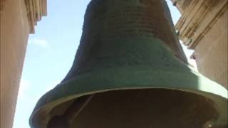 Peal 1 Plenum Video Bells of St Publius Parish Church at Floriana Malta [upl. by Eiwoh868]