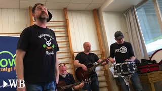 Kinderrockband Randale besucht die Kinderstation im Herforder Krankenhaus [upl. by Rand]